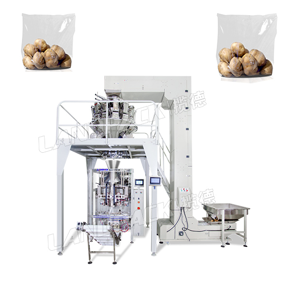 土豆包装机_新鲜土豆装袋包装机设备