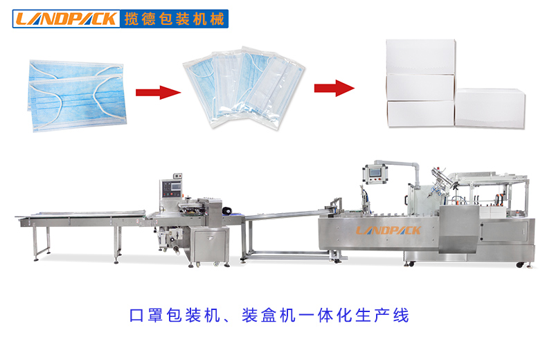 全自动一次性口罩装盒机